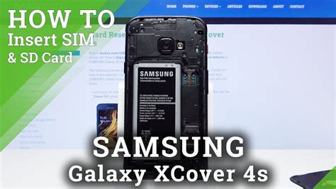 How to Insert SIM & SD Card in SAMSUNG Galaxy Xcover 4s – .